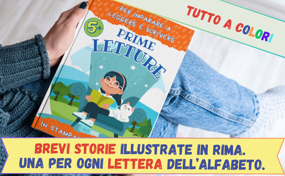 Prime letture per imparare a leggere e scrivere in stampatello maiuscolo